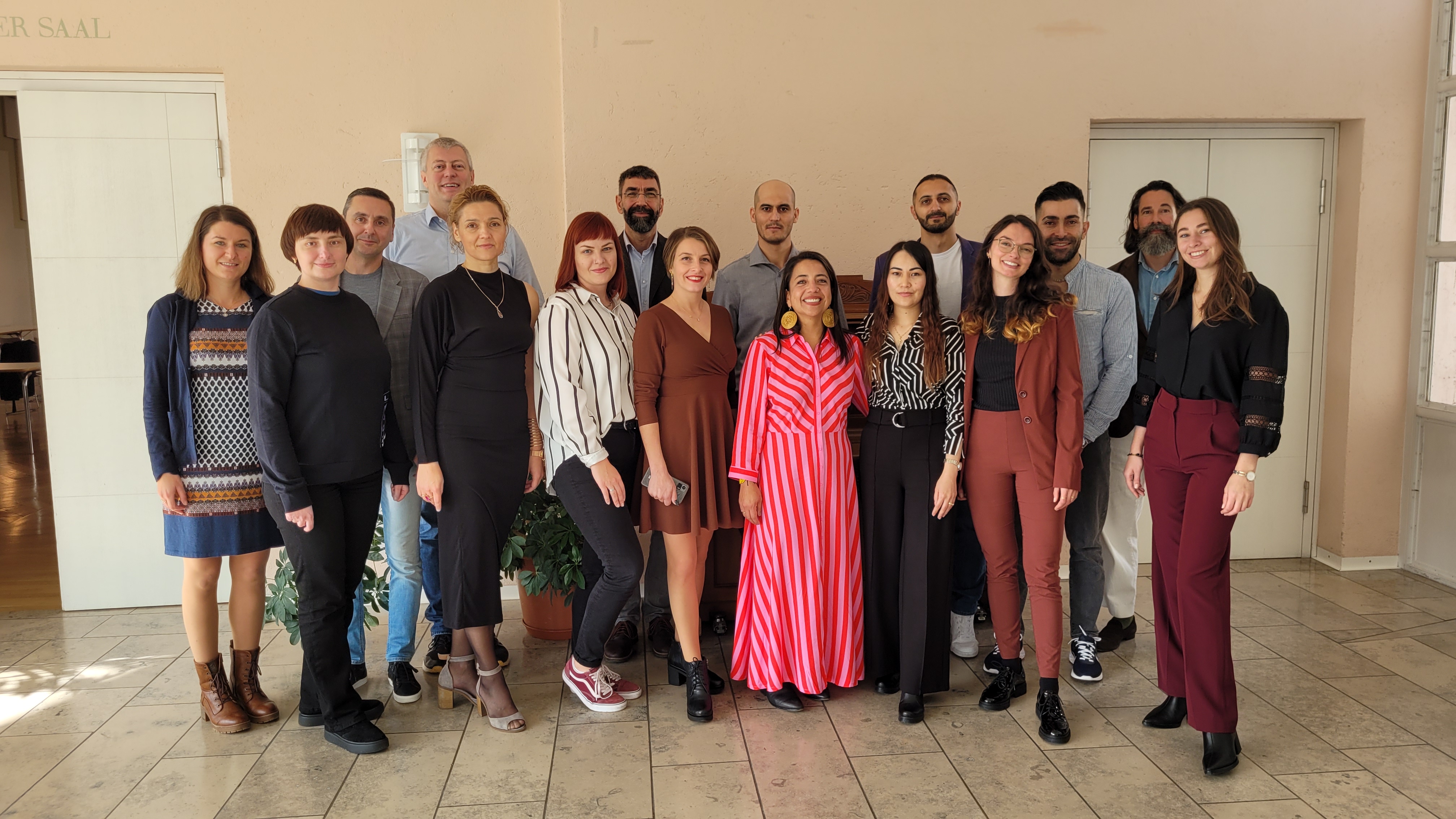 Gruppenfoto von der Abschlussveranstaltung des Projekts BIGA Regio